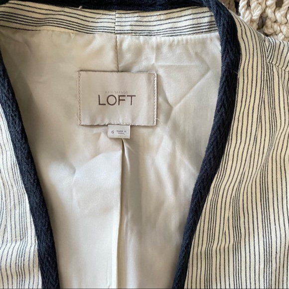 Loft | Open Front Casual Blazer - Picture 2 of 6